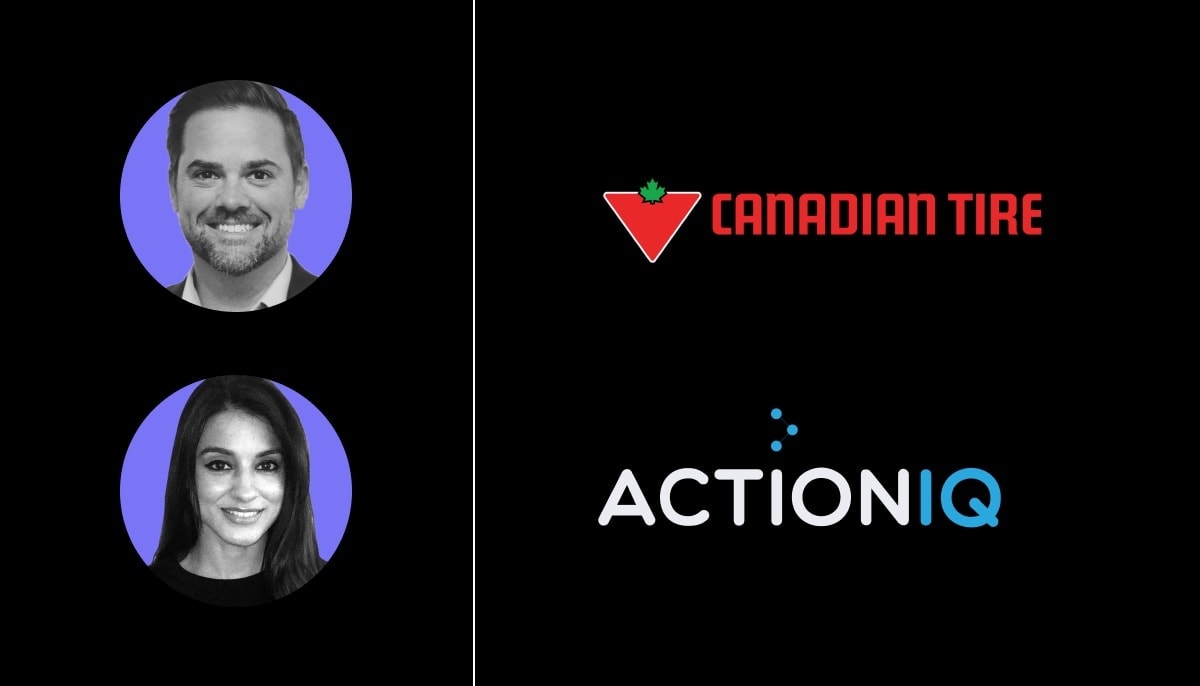Images of speakers from Canadian Tire Corporation and ActionIQ