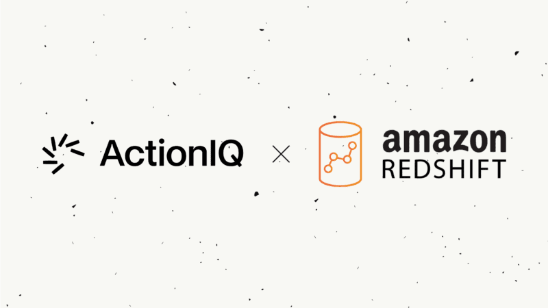 ActionIQ x Redshift Solution Brief