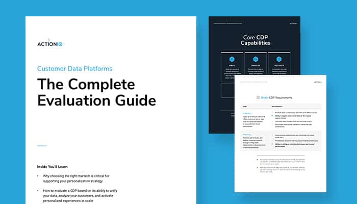 customer data platform evaluation guide