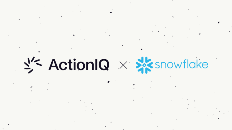 ActionIQ x Snowflake Solution Sheet