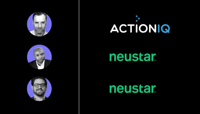 Images of speakers from Neustar and ActionIQ