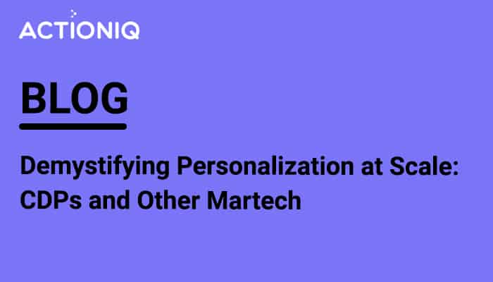 Demystifying Personalization at Scale