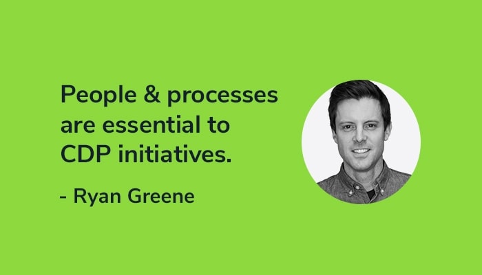 Implementing a CDP, people and processes are key