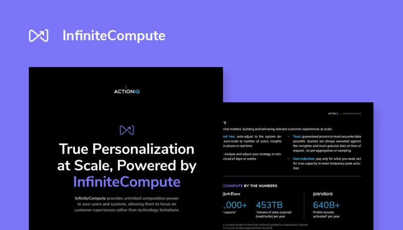 Deliver personalization at scale with infinitecompute